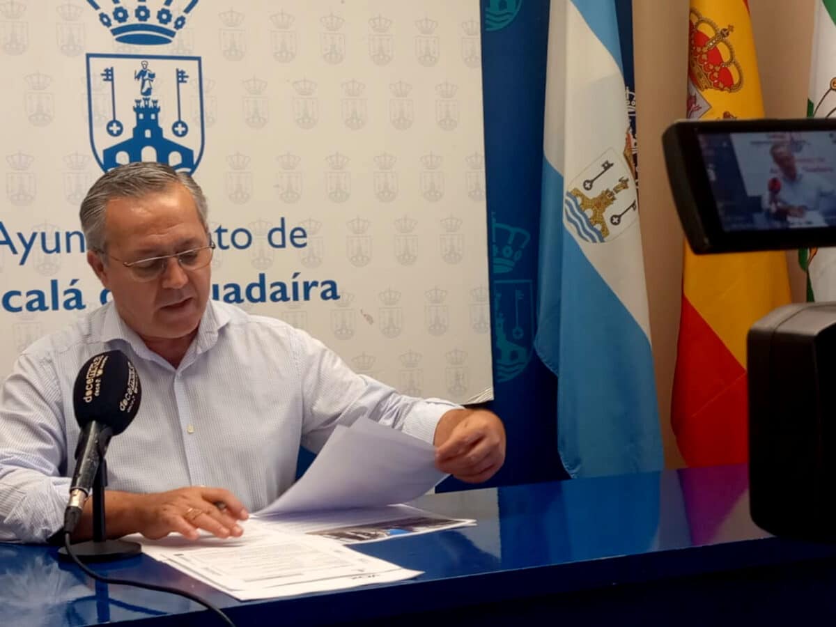 Evaristo Téllez, portavoz del grupo municipal Vox en el Ayuntamiento de Alcalá. LVA