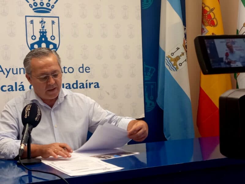 Evaristo Téllez, portavoz del grupo municipal Vox en el Ayuntamiento de Alcalá. LVA