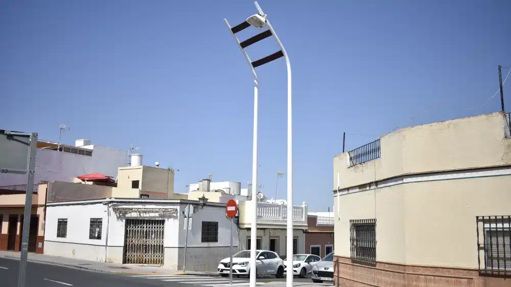 Farolas de la calle Silos. LVA