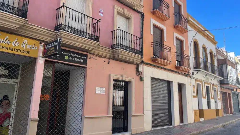 Última residencia de Pedro León Serrano de la calle de la Mina. Javier Jiménez