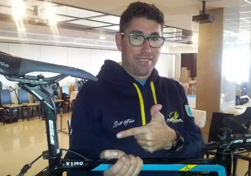 Emilio Martínez, un alcalareño en La Vuelta a España