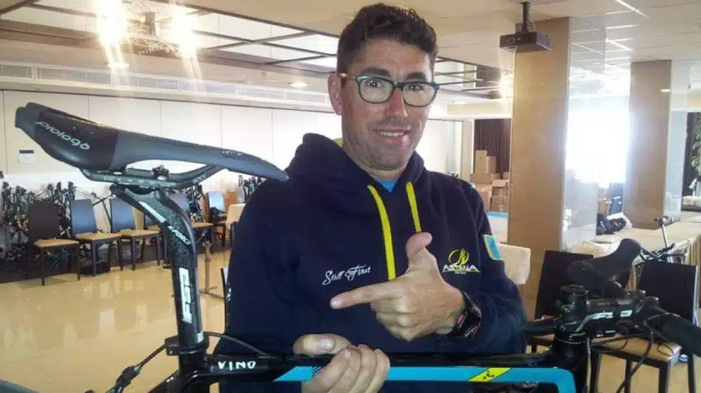 Emilio Martínez, un alcalareño en La Vuelta a España