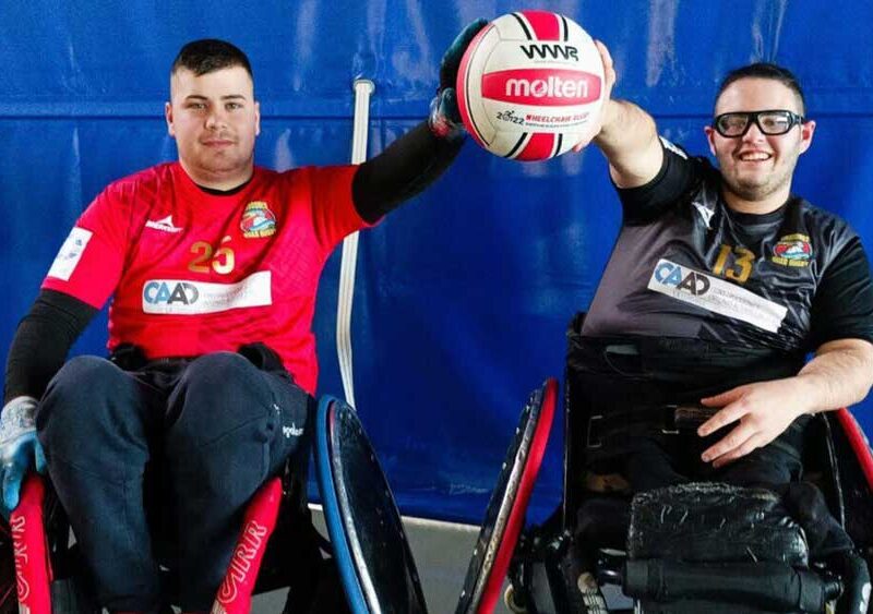 Samuel García y David Viruez convocados con los Leones sobre ruedas