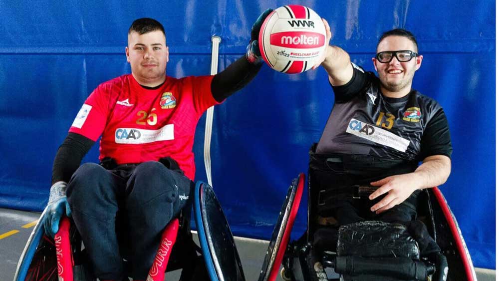 Samuel García y David Viruez convocados con los Leones sobre ruedas