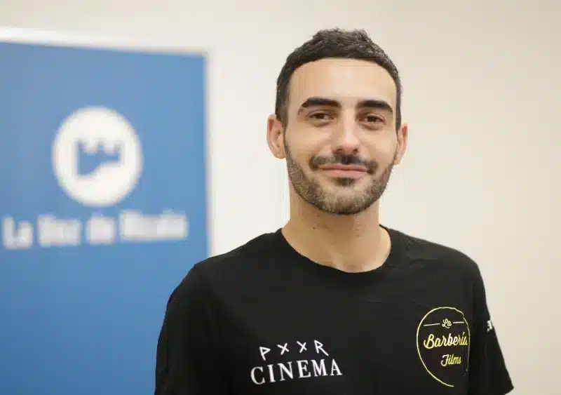 Luis Calderón, director de cine y fundador de La Barbería Film. Francisco Amador