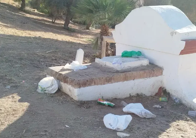 Residuos junto a la Fuente de la Judía. Alwadi-ira