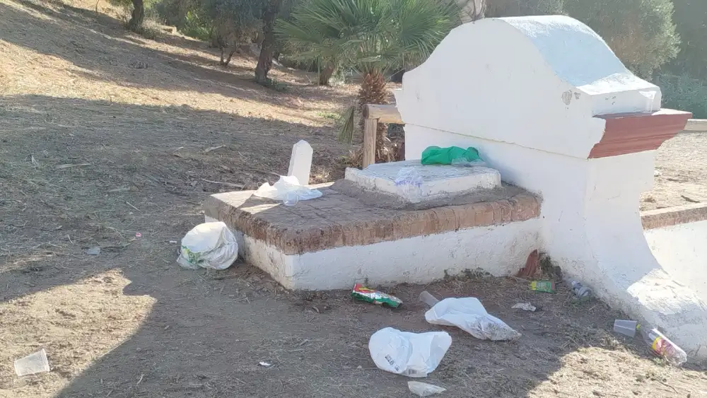 Residuos junto a la Fuente de la Judía. Alwadi-ira