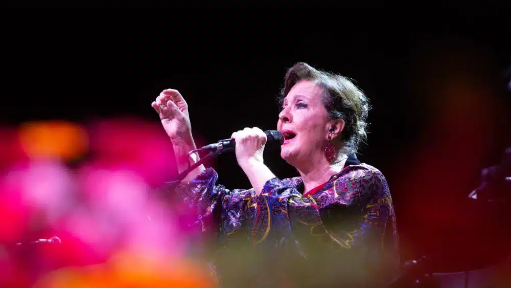 Carmen Linares en la 44 edición del Festival Flamenco Joaquín el de la Paula. Ayto. Alcalá
