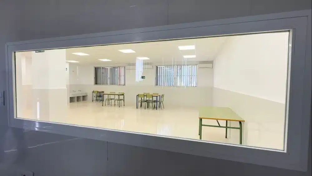Nuevo comedor del CEIP Concepción Vázquez de Alcalá. Ayto. Alcalá