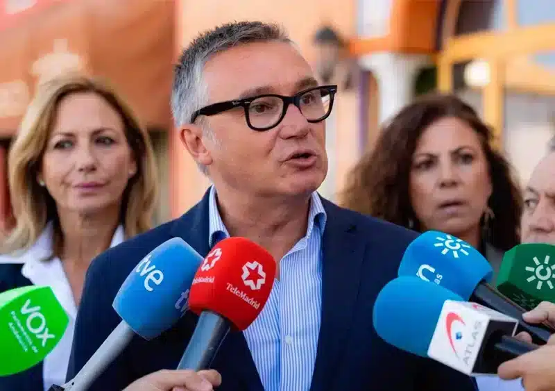 El portavoz del Grupo Parlamentario Vox en Andalucía, Manuel Gavira. - VOX