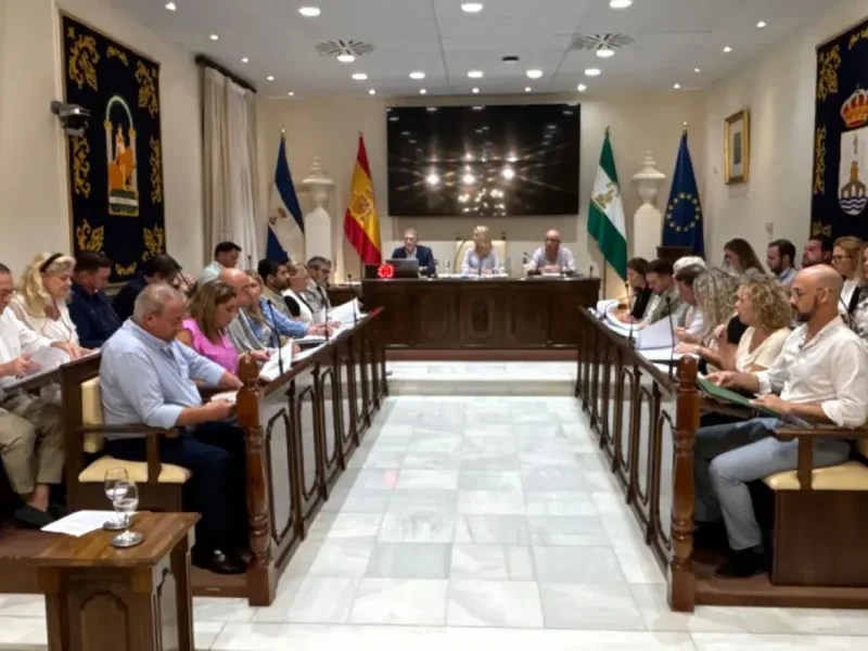Pleno del mes de septiembre de 2024 del Ayuntamiento de Alcalá / Cedida