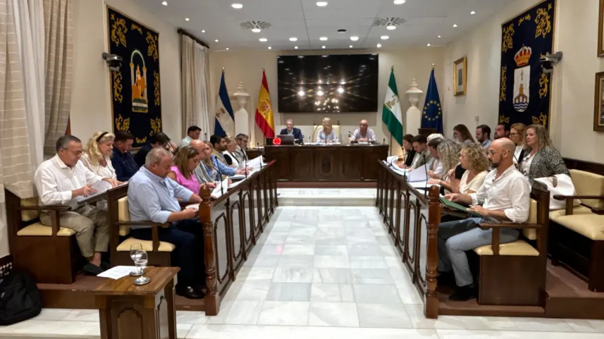 Pleno del mes de septiembre de 2024 del Ayuntamiento de Alcalá / Cedida