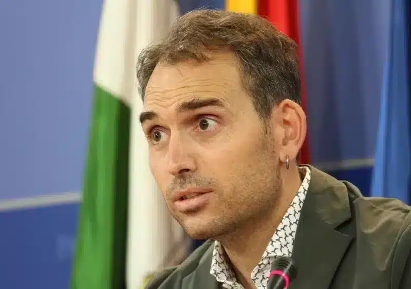 Archivo - El coordinador general de IU Andalucía, Toni Valero, en una imagen de archivo. - UNIDAS PODEMOS POR ANDALUCÍA - Archivo
