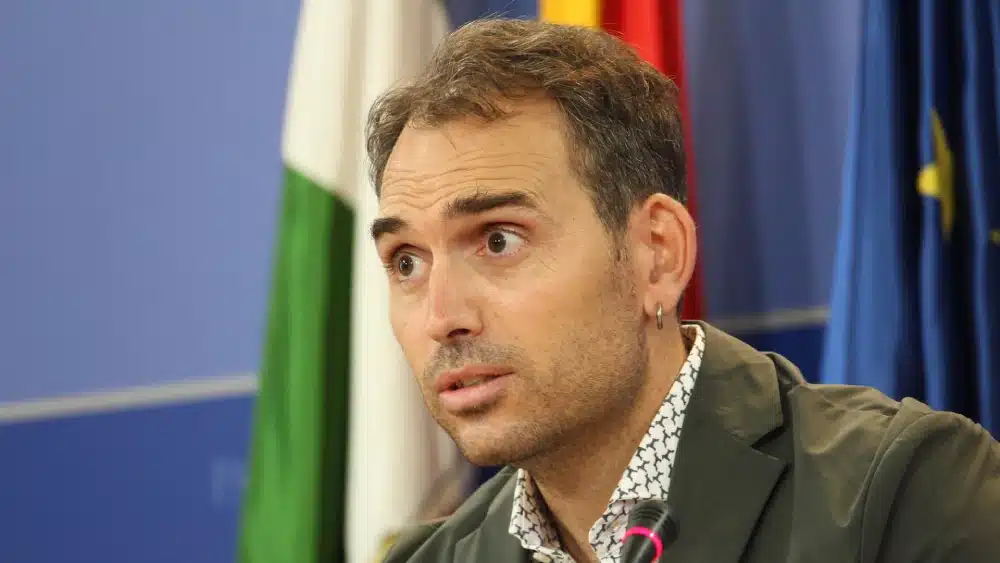 Archivo - El coordinador general de IU Andalucía, Toni Valero, en una imagen de archivo. - UNIDAS PODEMOS POR ANDALUCÍA - Archivo