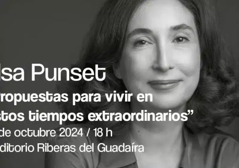Cartel de Conversaciones de vida de Elsa Punset