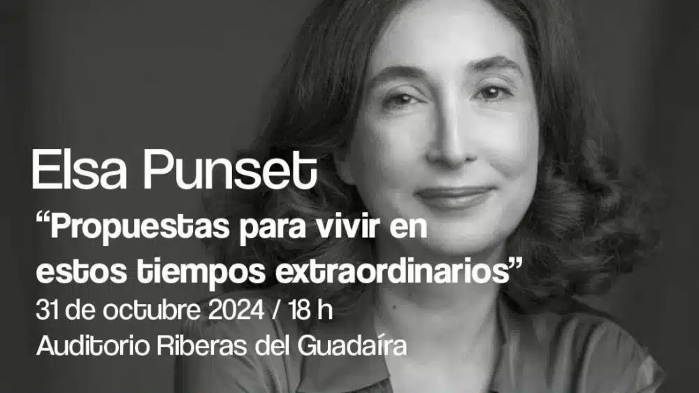 Cartel de Conversaciones de vida de Elsa Punset