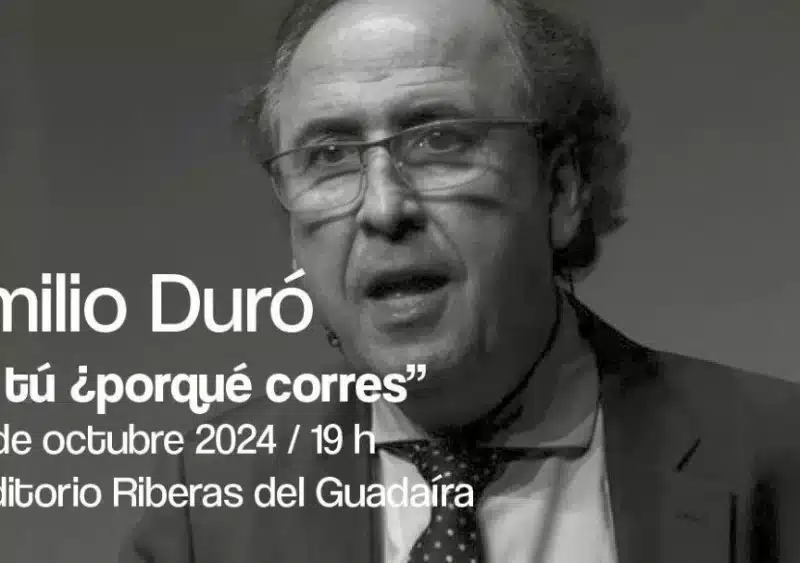 Cartel de Conferencias de Vida de Emilio Duró