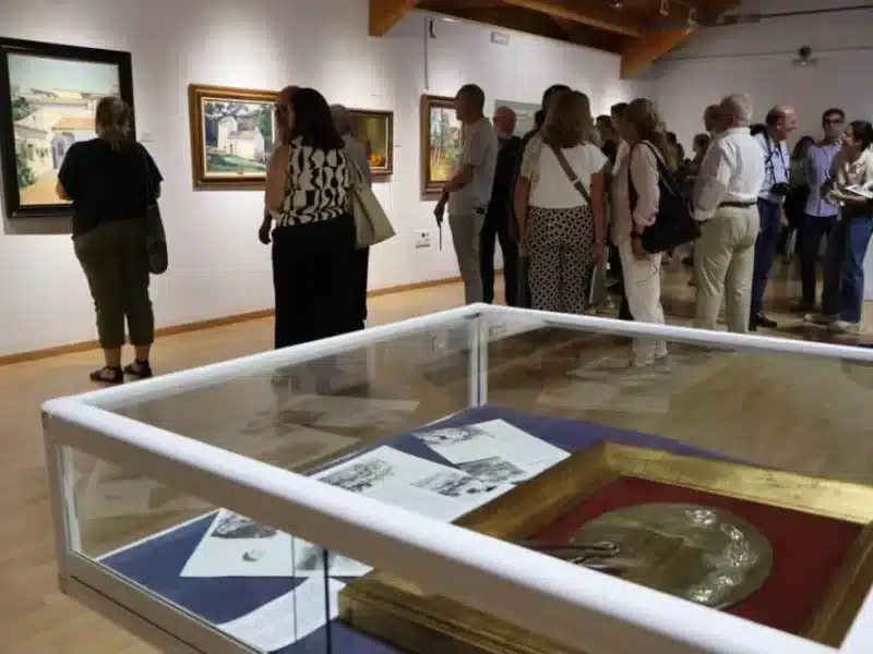 Inauguración de «Pinceladas no preescritas», la exposición del Grupo Retama