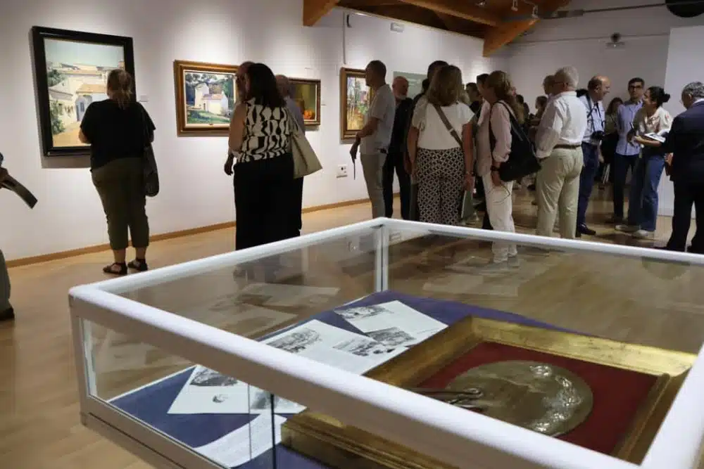 Inauguración de «Pinceladas no preescritas», la exposición del Grupo Retama