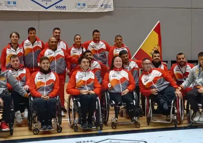 Equipo Nacional del Rugby en Silla de Ruedas en FInlandia