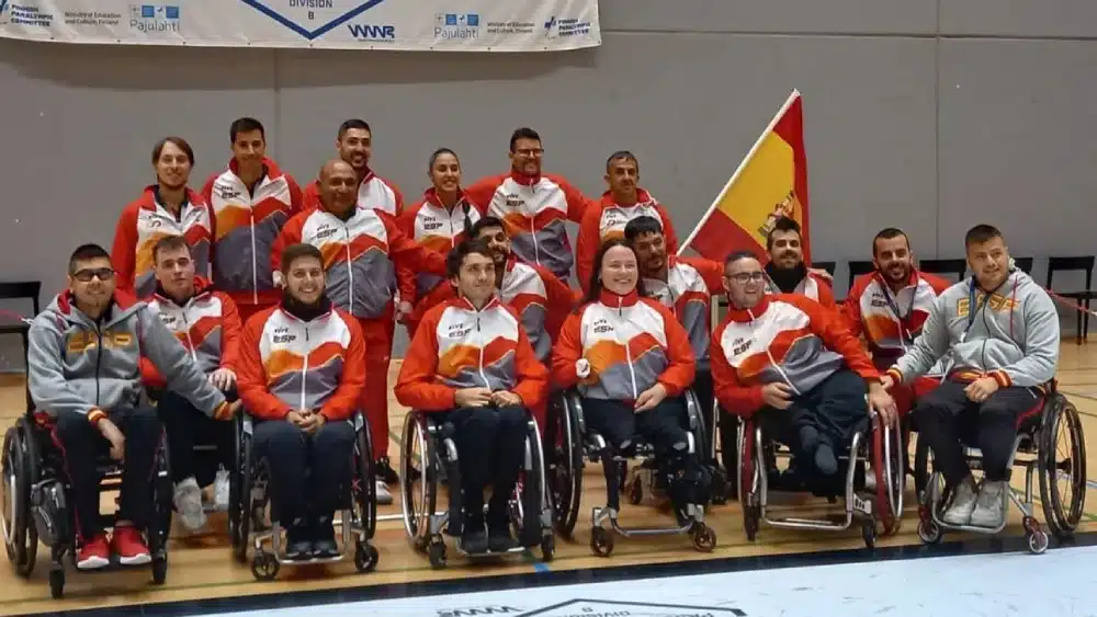 Equipo Nacional del Rugby en Silla de Ruedas en FInlandia
