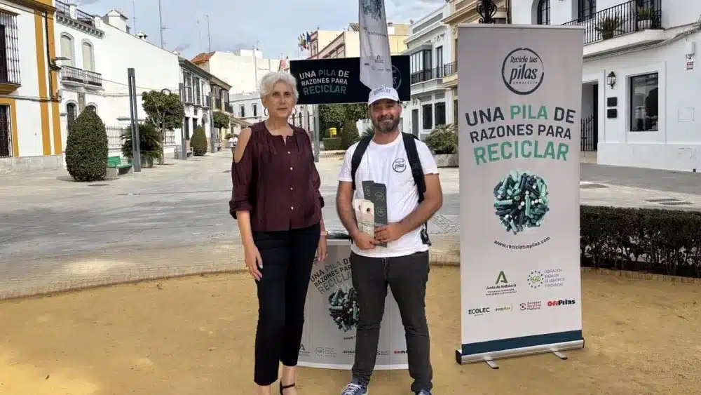 Alcalá de Guadaíra se une a una campaña para concienciar de la importancia del reciclaje de las pilas. - AYUNTAMIENTO DE ALCALÁ