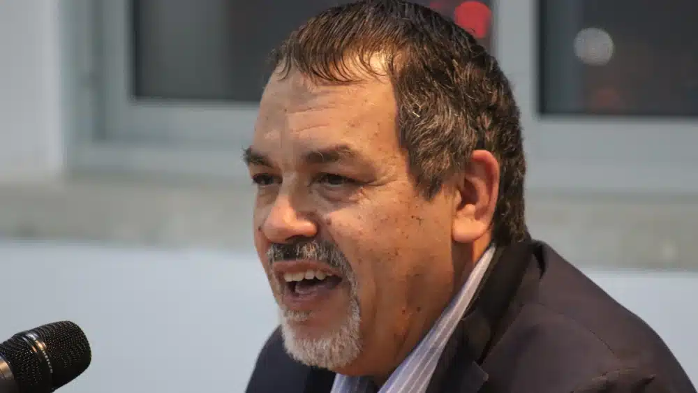 José Antoni Francés en la presentación de su libro "Dos más dos". Álex García