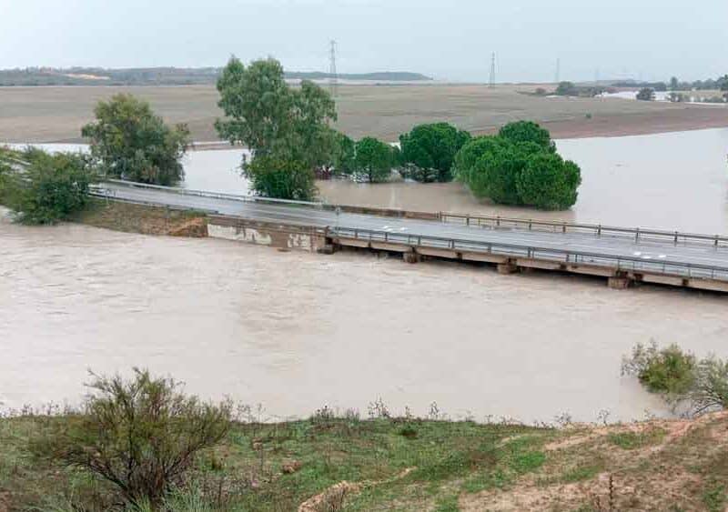 Río Guadaíra a la altura de la Vega / Cedida