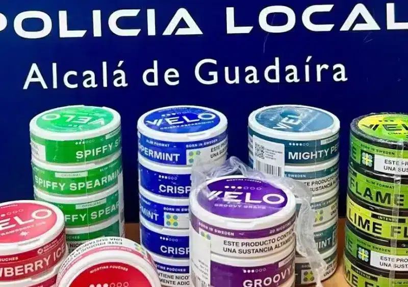 Botes de nicotina oral sin homologar en Alcalá