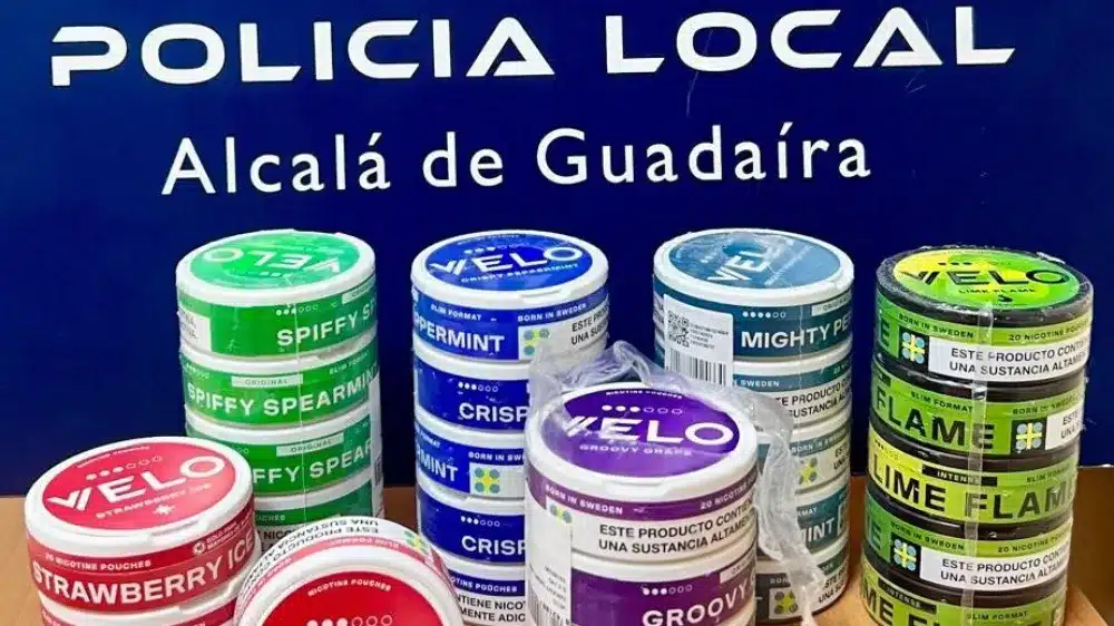 Botes de nicotina oral sin homologar en Alcalá