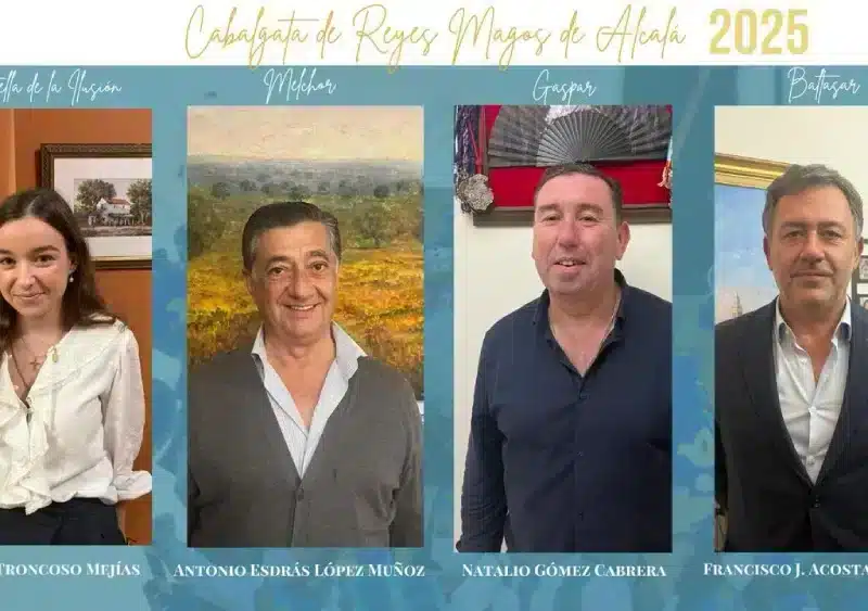 Reyes Magos y la Estrella de la Cabalgata de Alcalá 2025
