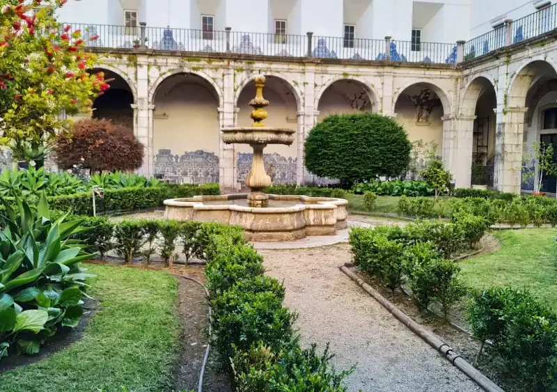 Patio del Hospital de Santa Marta. Archivo Sandra Dugan