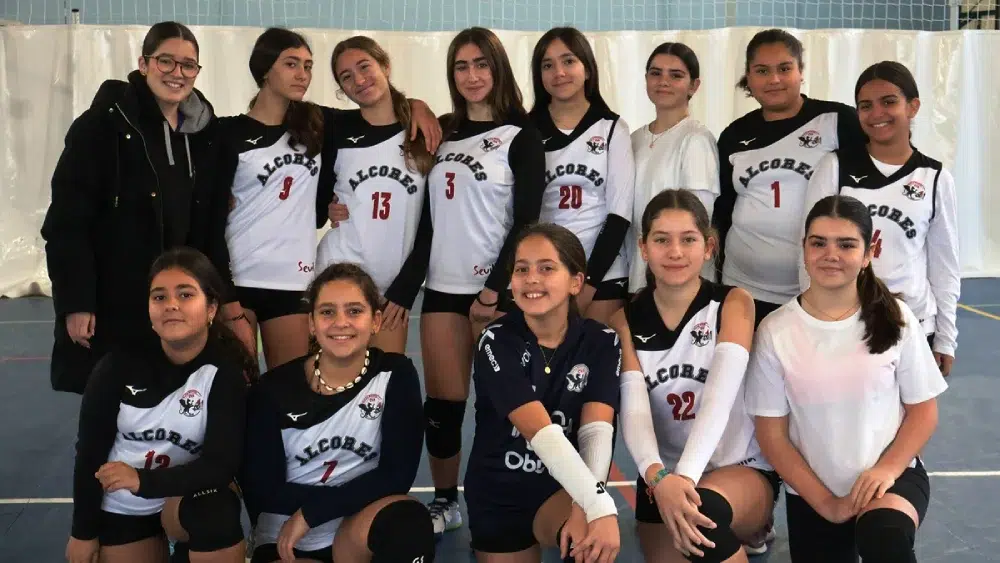 EL CV Los Alcores en los Juegos Provinciales de Voleibol
