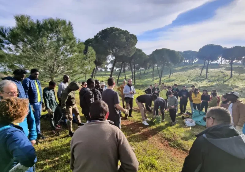 Imagen de una de las actividades en Alcalá de Guadaíra - ALWADI-IRA/ECOLOGISTAS EN ACCIÓN