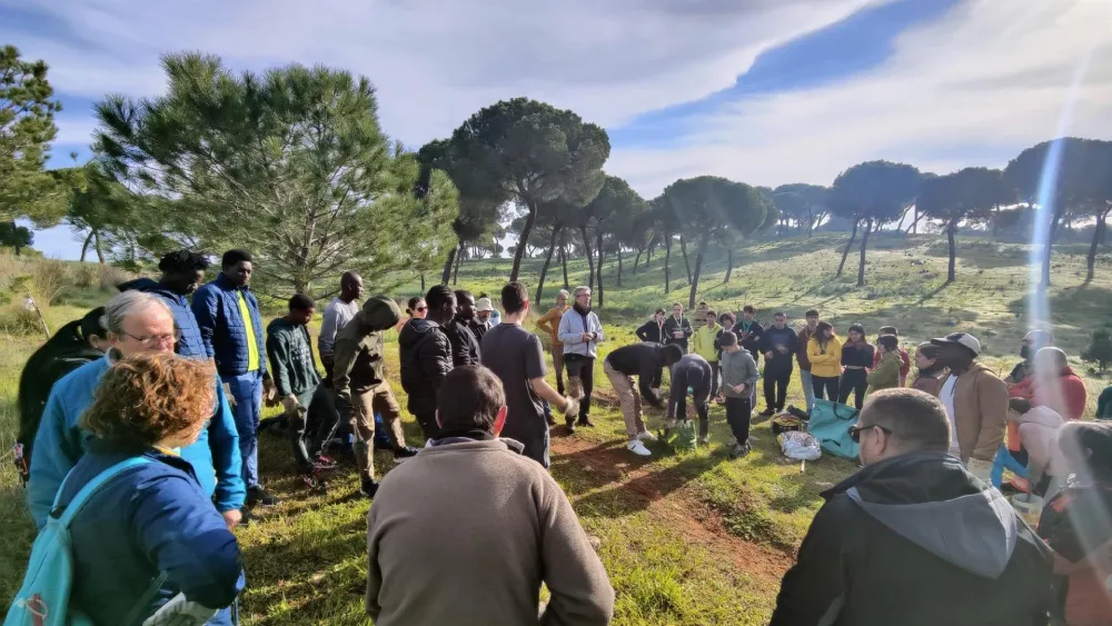 Imagen de una de las actividades en Alcalá de Guadaíra - ALWADI-IRA/ECOLOGISTAS EN ACCIÓN