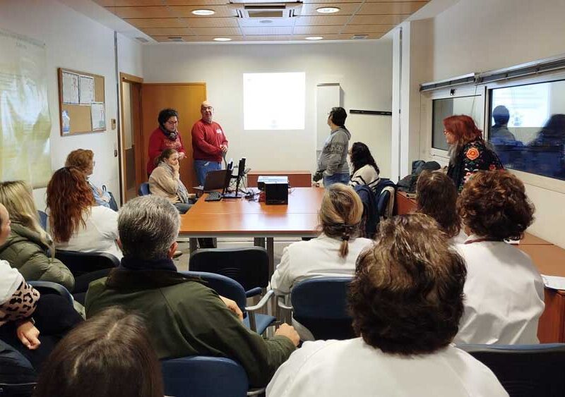 Formación en el centro de salud 'La Oliva'. - Consejería de Salud y Consumo