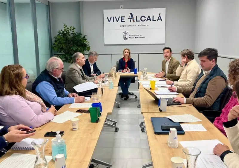 Reunión del Consejo de Administración de la empresa pública municipal de la vivienda de Alcalá de Guadaíra - Ayuntamiento de Alcalá