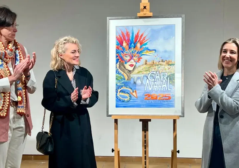 El cartel del Carnaval de Alcalá 2025 - Ayuntamiento de Alcalá