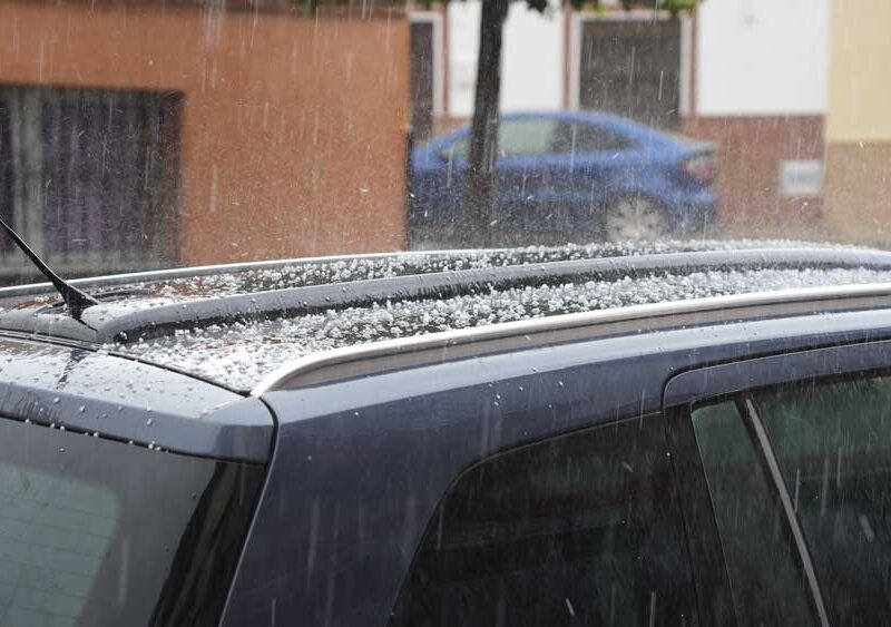 Granizada en Alcalá. - Francisco Amador / LVA