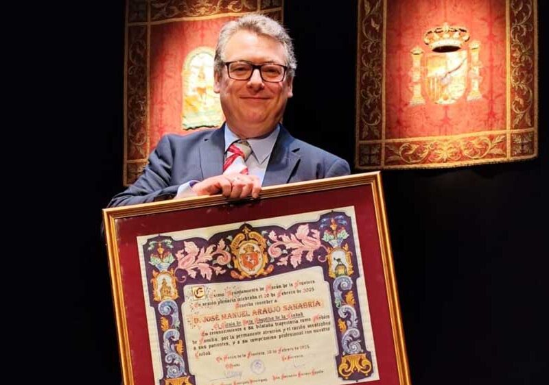 José Manuel Araújo Sanabria, Hijo Adoptivo de Morón de la Frontera. - Junta de Andalucía