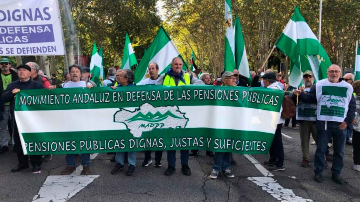 Los movimientos de pensionistas andaluces exigen una auditoría urgente a las cuentas de la Seguridad Social