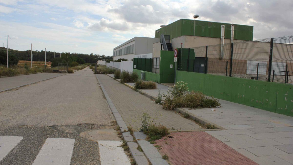 El CEIP Los Cercadillos, invadido por las plantas