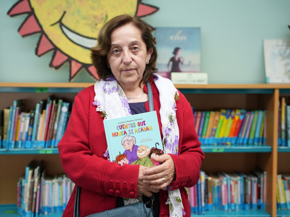 Lucrecia presentó libro