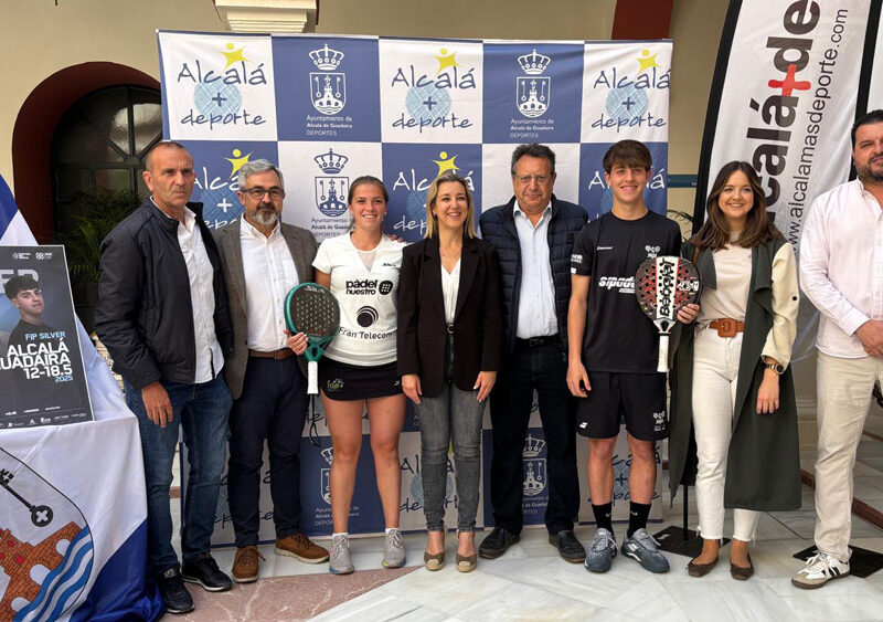 Presentación del torneo FIP Silver de pádel. - Ayuntamiento de Alcalá