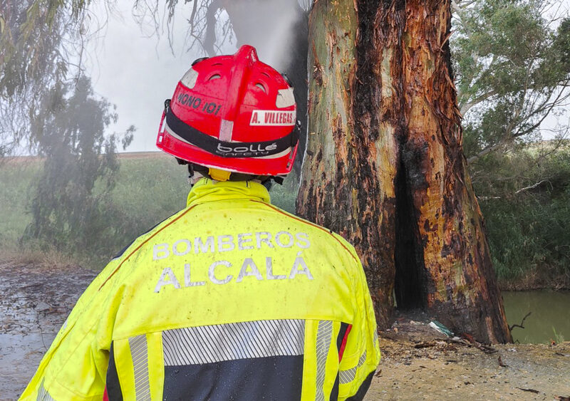 Bombero de Alcalá de Guadaíra, intervenciones