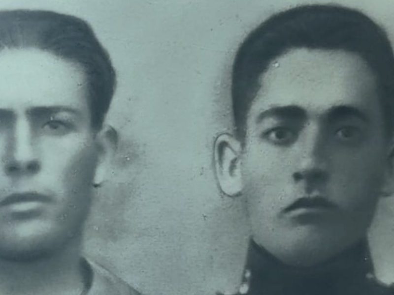 Arriba Antonio y Julio Serrano Hidalgo - Cedida