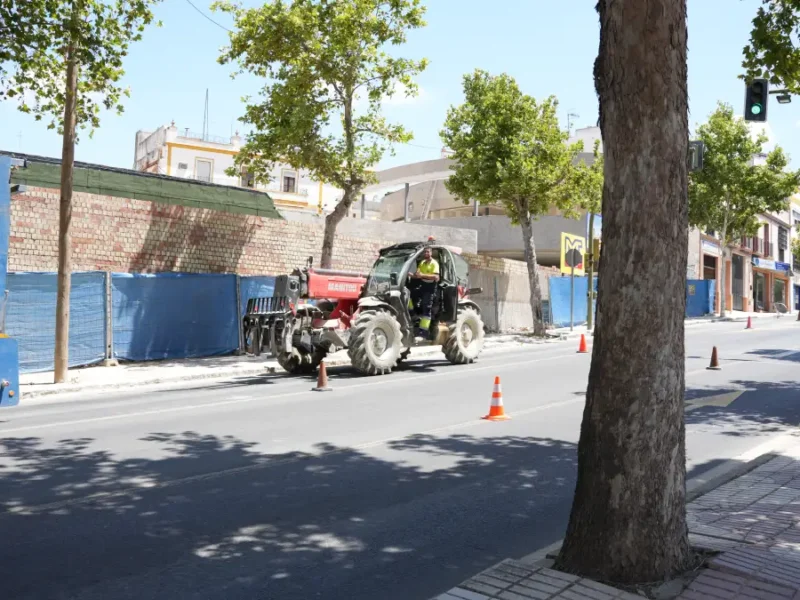 Obras del parking de Nicolás Alpériz. Coral Gata