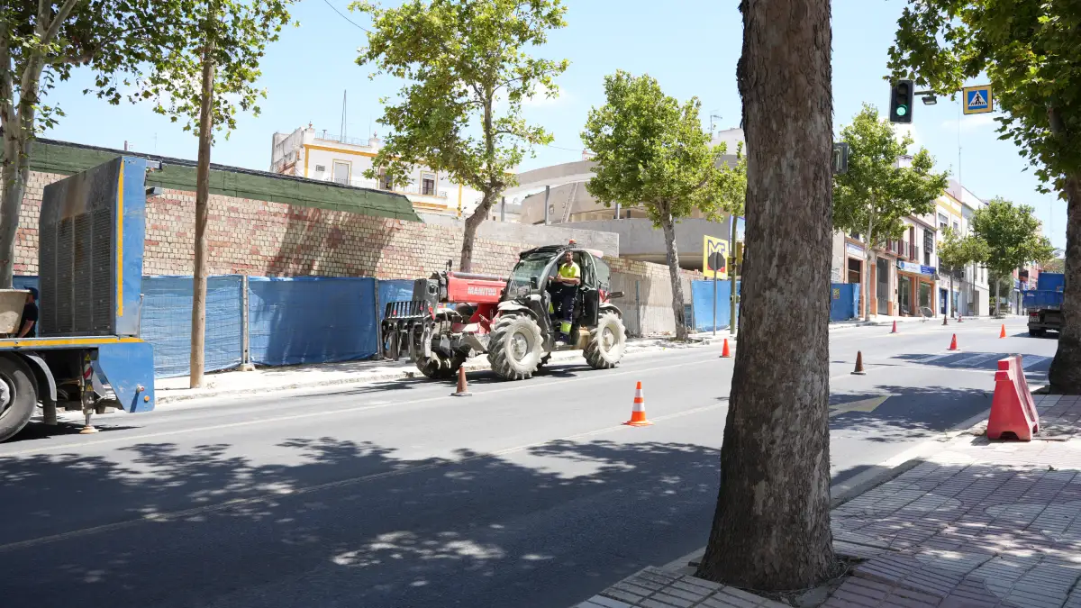 Obras del parking de Nicolás Alpériz. Coral Gata