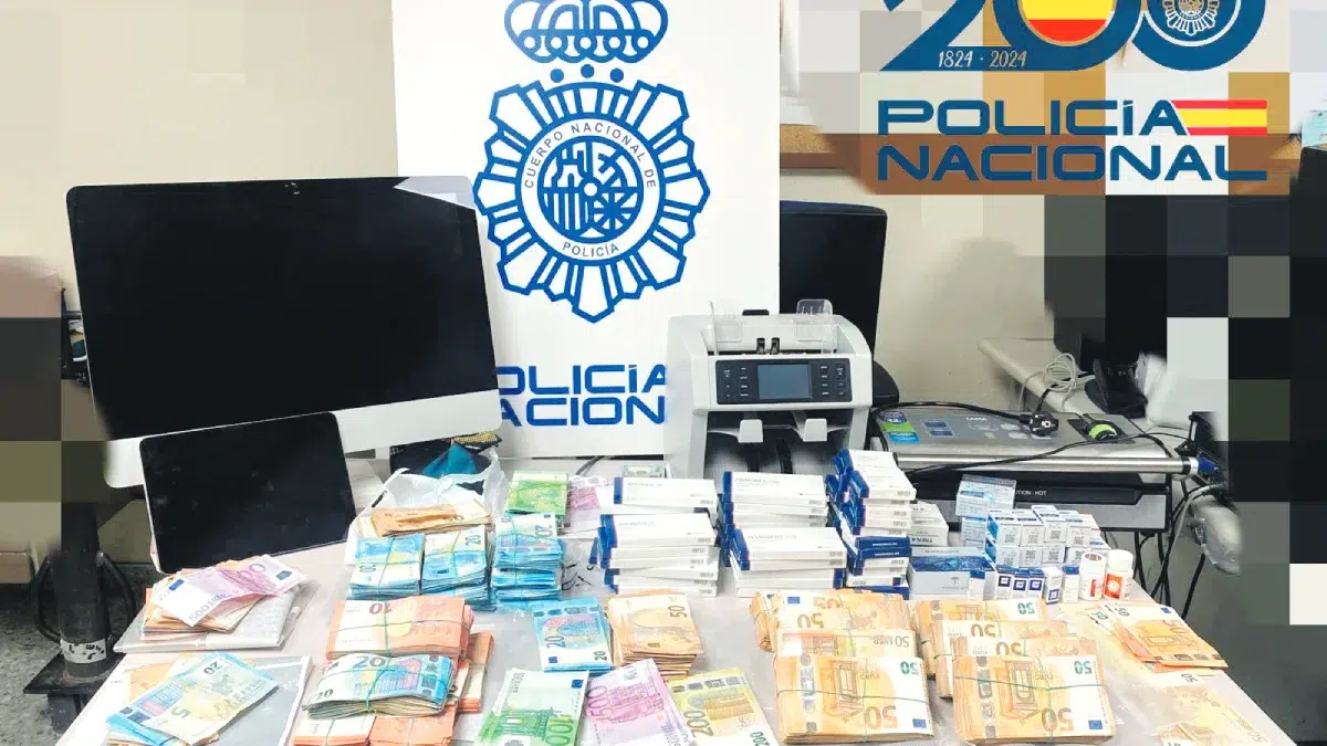 Imagen de la operación Vintage con registros en Alcalá de Guadaíra. CNP