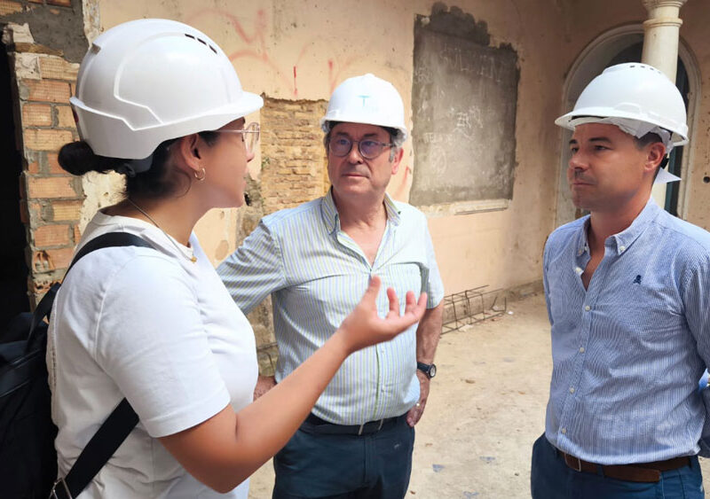 Obras de la Casa Ibarra. - Ayuntamiento de Alcalá de Guadaíra